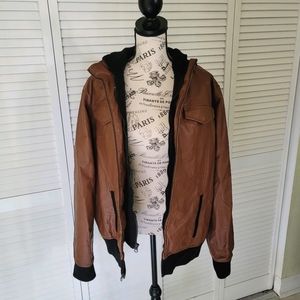 Trademark Brooklyn Cloth Faux Leather Jacket